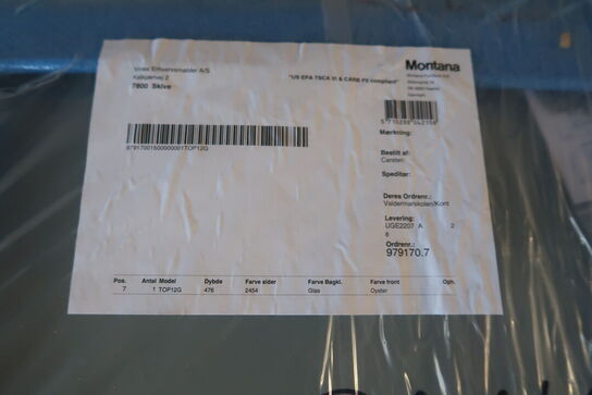 Topplade MONTANA Top12G Glas