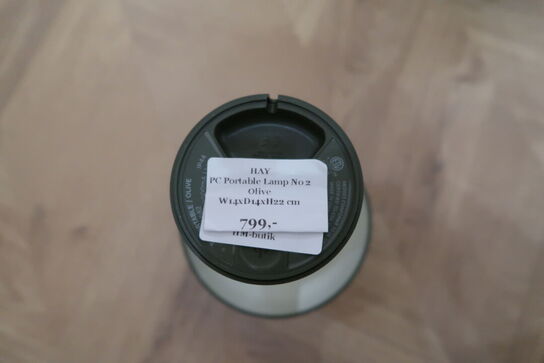 Bordlampe HAY PC Portable Lamp No 2 Olive