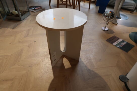 Sidebord AUDO COPENHAGEN Androgyne Side Table Crystal Rose Marble