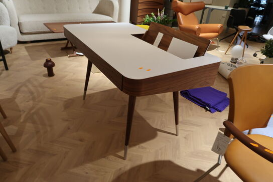 Skrivebord NAVER COLLECTION Point Valnød-Olie