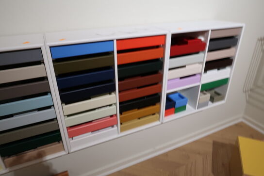 3 stk. reoler/skabe MONTANA