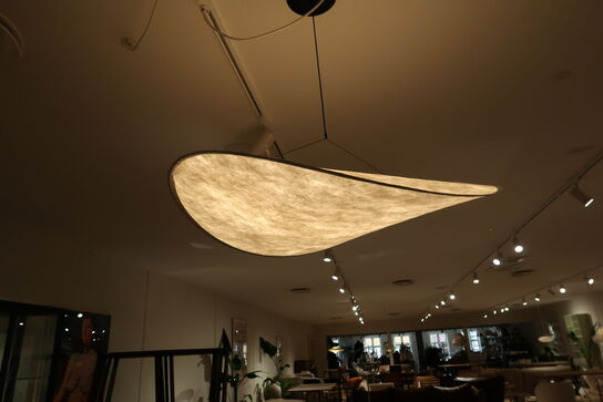 Pendel NEW YORKS Tense Pendant Lamp Medium - White Tyvek