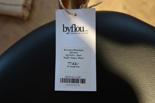 Spisebordsstol BERNSTORFFSMINDE SH Eg Sæbe / Sort