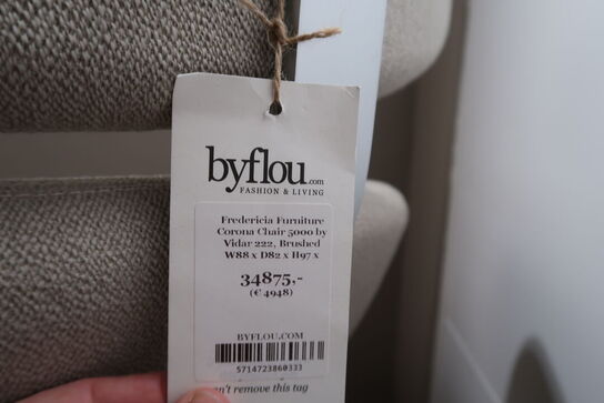 Lænestol POUL M. VOLTHER Corona med Fodskammel