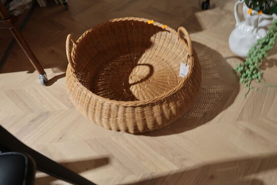 Kurv FERM LIVING Braided Basket - Low Natural