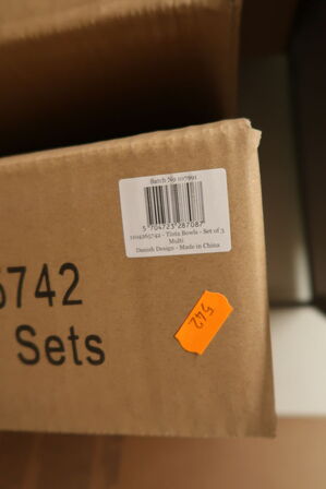 Skålsæt FERM LIVING Tinta Bowls Set of 3 Multi