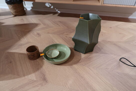 Div. Fade og vase HKLIVING, FERM LIVING