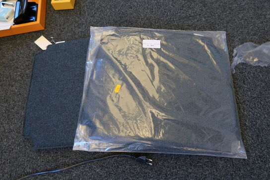 2 stk. hynder til y-stol i stof