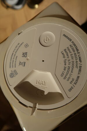 Bordlampe HAY Parade Portable