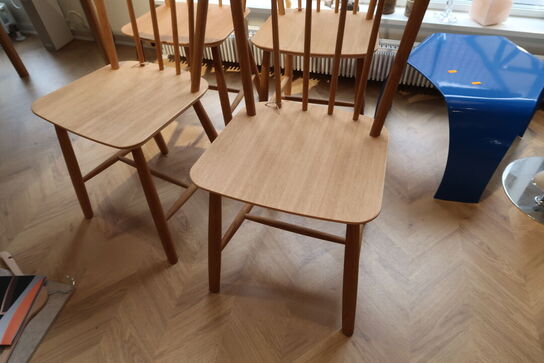 4 stk. spisebordsstole HAY J41 Af Børge Morgensen Oiled Oak