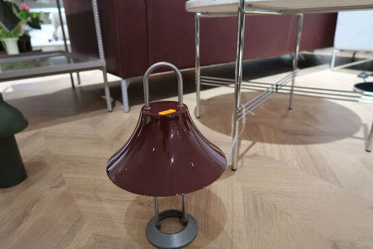 Bordlampe HAY Mousqueton Portable Iron Red