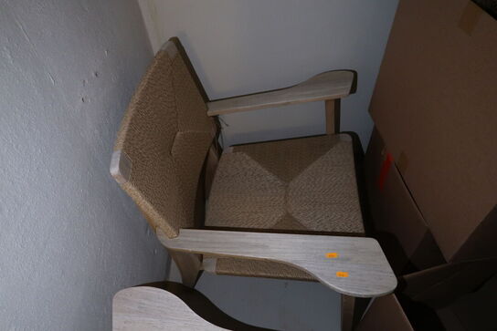 Lænestol GUBI F Chair Teak