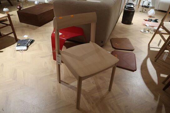 Spisebordsstol FORM & REFINE Blueprint Stol Hvidolieret Eg