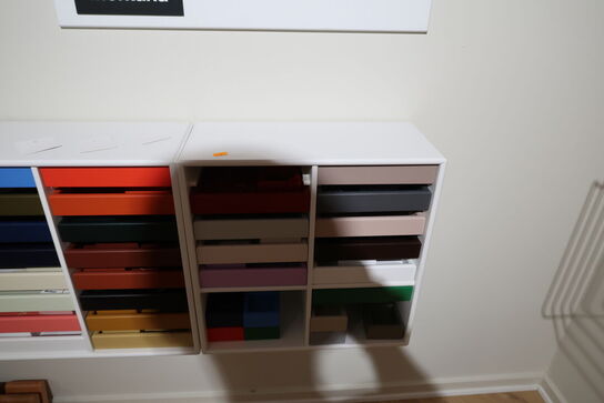 3 stk. reoler/skabe MONTANA