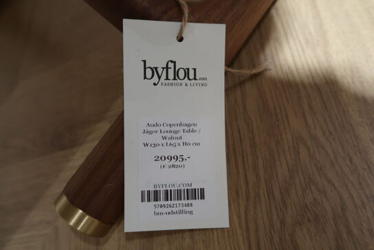 Sofabord AUDO COPENHAGEN Jäger Lounge Table / Walnut