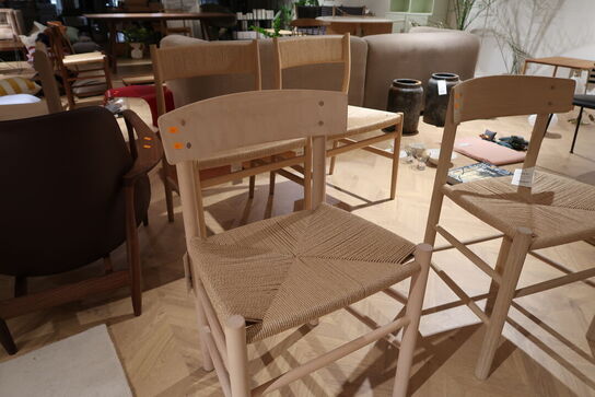 Spisebordsstol BØRGE MOGENSEN Fredericia Furniture J39 Folkestolen 3239 - 