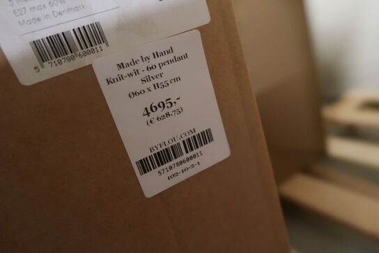 Pendel MADE BY HAND Knit-Wit Silver