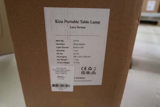 Bordlampe NEW WORKS Kizu Portable