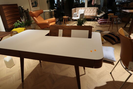 Skrivebord NAVER COLLECTION Point Valnød-Olie