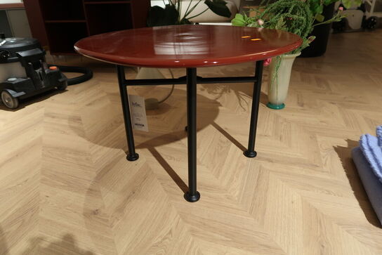 Sofabord GUBI Carmel Coffee Table Black Semi Matt / Rock