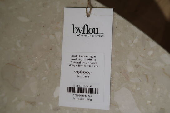 Spisebord AUDO COPENHAGEN Androgyne Dining Natural Oak / Sand