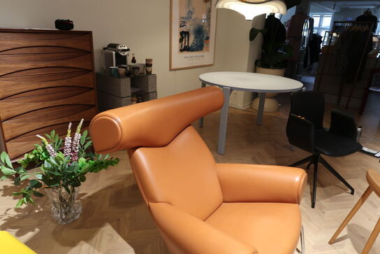 Lænestol H.J. WEGNER Fredericia Furniture Ox Chair 1000 Max 95 Cognac
