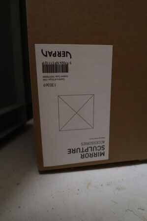 Skulptur VERPAN Mirror Sculpture