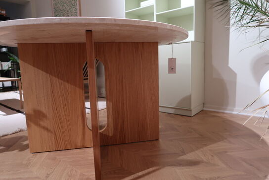 Spisebord AUDO COPENHAGEN Androgyne Dining Natural Oak / Sand
