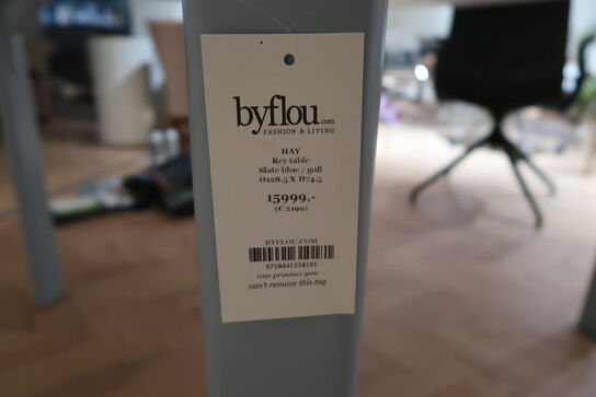 Spisebord HAY Rey Table Slate Blue / Gull