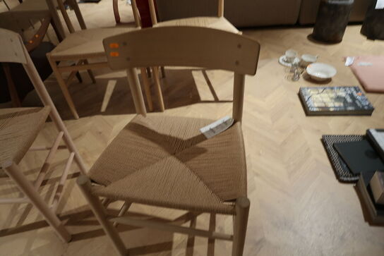 Spisebordsstol BØRGE MOGENSEN Fredericia Furniture J39 Folkestolen 3239 - 