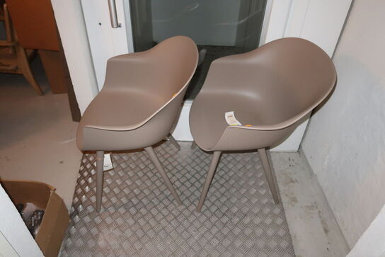 2 stk. spisebordsstole GUBI Bat Dining Chair New Beige