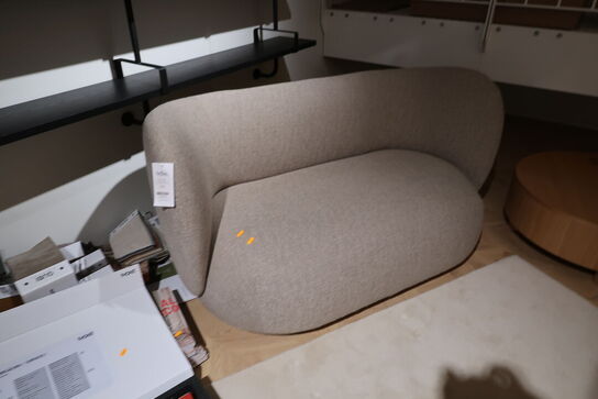 Sofa FERM LIVING Rico 2-pers Sofa Bouclé - Sand