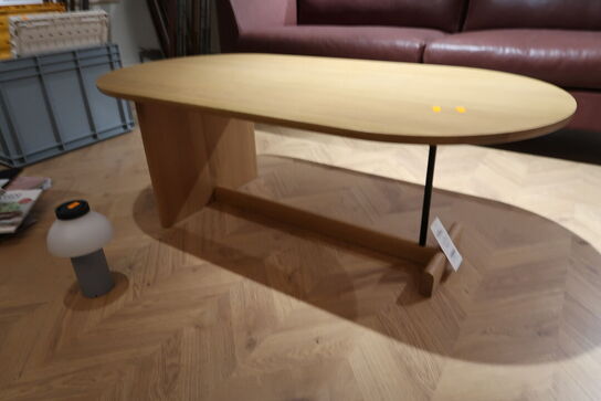 Sofabord FOGIA Koku / Oval Large - Lacquered Oak