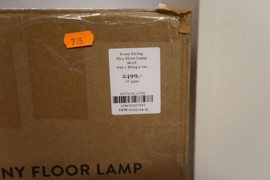 Gulvlampe FERM LIVING Tiny Floor Lamp Steel