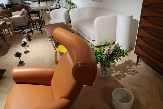 Lænestol H.J. WEGNER Fredericia Furniture Ox Chair 1000 Max 95 Cognac