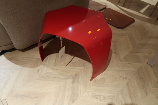 Sidebord A. PETERSEN Metal Stool By Ole Red
