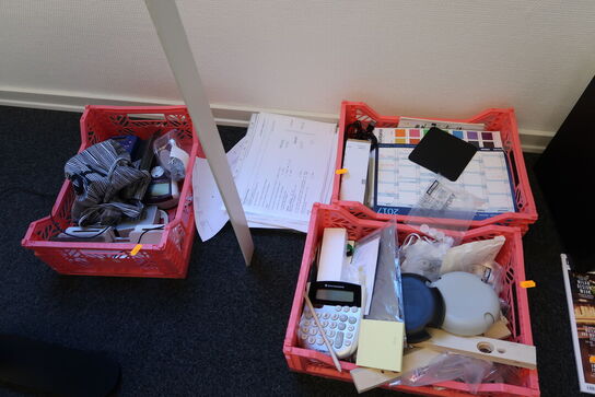 Div. Kontorartikler, lommeregner m.m.