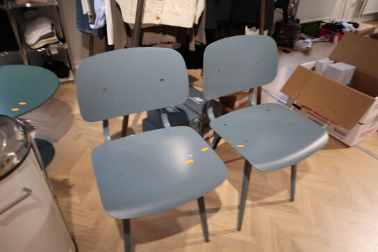 2 stk. spisebordsstole HAY Revolt Chair