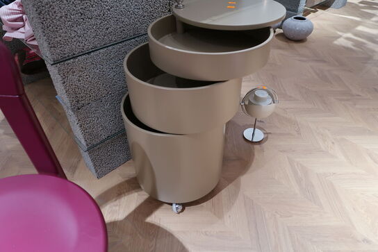 Sidebord VERPAN BarBoy af Verner Panton, Mushroom