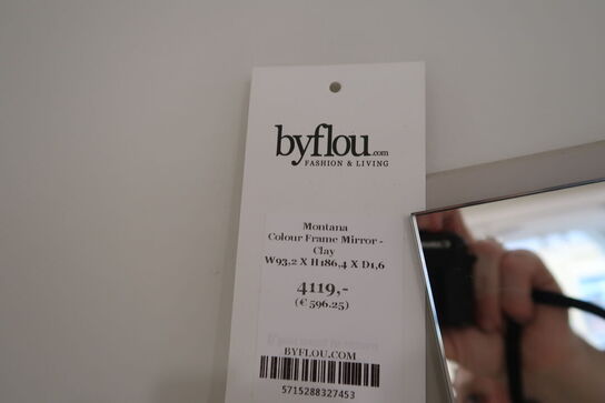 Spejl MONTANA Colour Frame Mirror - Clay