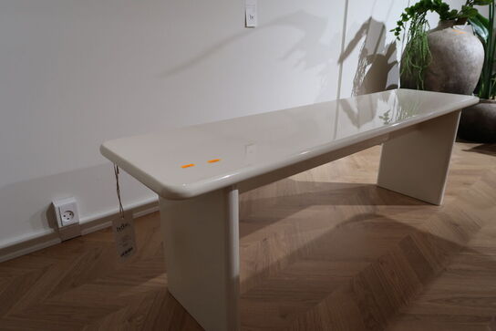 Spisebord FERM LIVING Rink Bnech 140 Eggshell