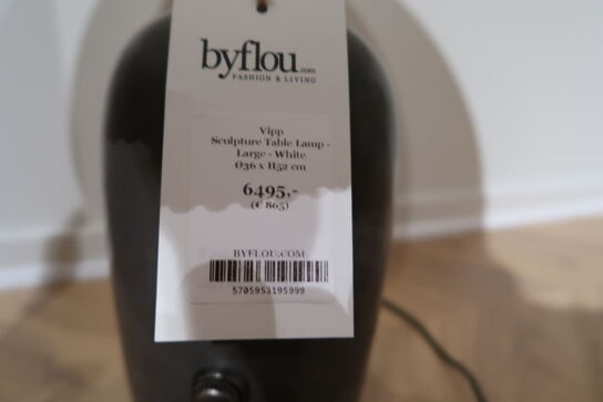 Bordlampe VIPP Sculpture Table Lamp - Large - White