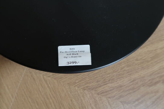 Gulvlampe HAY Pao Steel Floor Lamp Soft Black