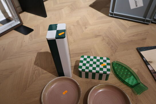 Div. Fade, samt beholdere FERM LIVING, HAY