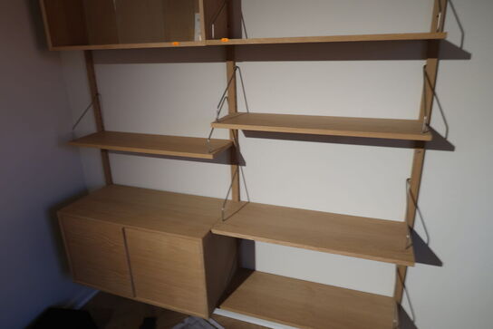 Reolsystem DK3 Royal System Soaped Oak