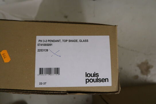 Lampeskærm LOUIS POULSEN PH 3-2 PENDANT, TOP SHADE, GLASS