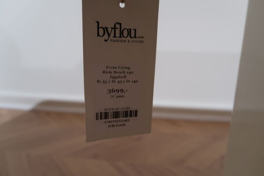 Spisebord FERM LIVING Rink Bnech 140 Eggshell