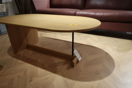 Sofabord FOGIA Koku / Oval Large - Lacquered Oak