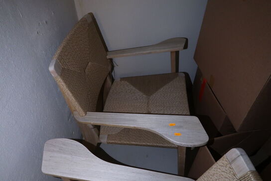 Lænestol GUBI F Chair Teak