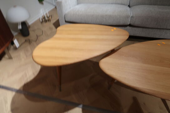 2 stk. sofaborde NAVER COLLECTION StrawBerry Valnød